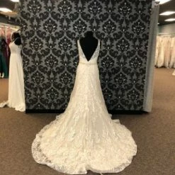 Something Blue WEDDING DRESSES Casablanca 2413 Wedding Dress Tulle/Embroidery/Beaded Champagne/Ivory