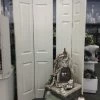 Something Blue DECOR White Wood Folding Door Backdrop - 2pc