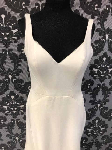 Something Blue WEDDING DRESSES Essense Of Australia ETTA D1951 Women's Wedding Dress Crepe Ivory 5 Something Blue WEDDING DRESSES Essense Of Australia ETTA D1951 Women's Wedding Dress Crepe Ivory