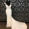 Something Blue Stella York 6476dm Wedding Dress Crepe/Lace Ivory/Nude AS IS HOLE IN MESH 1 Something Blue Stella York 6476dm Wedding Dress Crepe/Lace Ivory/Nude AS IS HOLE IN MESH