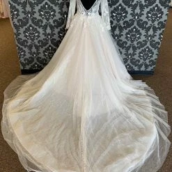 Something Blue Madison James MJ617 Ivory Tulle And Sequin Lace Ballgown With Long Sleeves WEDDING DRESSES 15 Something Blue Madison James MJ617 Ivory Tulle And Sequin Lace Ballgown With Long Sleeves WEDDING DRESSES