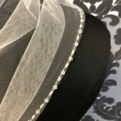 Something Blue Veil Tulle Ivory Beaded VEILS