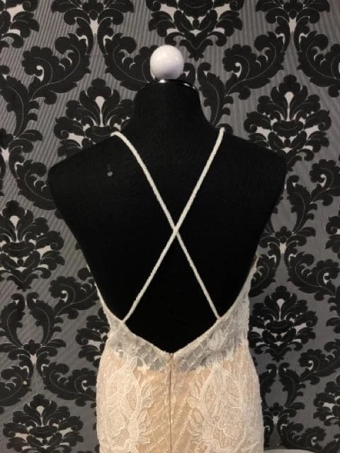 Something Blue WEDDING DRESSES Calla Blanche COLLIN 18115 Women's Wedding Dress Lace/Tulle Size 10 6 Something Blue WEDDING DRESSES Calla Blanche COLLIN 18115 Women's Wedding Dress Lace/Tulle Size 10