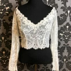 Something Blue NEW ARRIVALS Martina Liana Size 20 Ivory Lace Sleeves Jackets