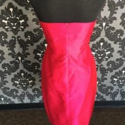 Something Blue FORMAL/MOTHER'S DRESSES Size 10 Fuschia Lugo 240 Cocktail Silk Strapless