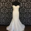 WEDDING DRESSES Size 6 Ivory Essense Of Australia Lace Strapless Trumpet
