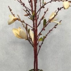 Something Blue Wedding DECOR Centerpiece Floral/Burlap Beige/Green/Ivory Size 36" CENTERPIECES