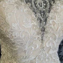 Something Blue Stella York 52615 Women's Wedding Dress Lace Ivory/Champagne