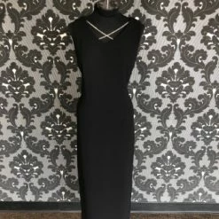 Something Blue Patra Formal Chiffon Black Size 10