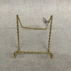 Something Blue DECOR Easel Size 4" Wire Gold SIGNS