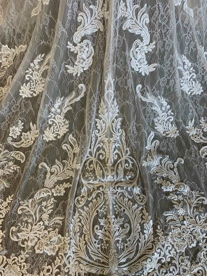 Something Blue Mori Lee By Madeline Gardner Size 20 Ivory Lace Fit & Flare WEDDING DRESSES 7 Something Blue Mori Lee By Madeline Gardner Size 20 Ivory Lace Fit & Flare WEDDING DRESSES