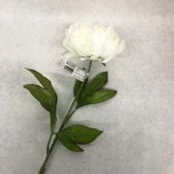 Something Blue Ashland Peony Floral White Size 28" FLORAL DECOR