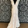 Something Blue WEDDING DRESSES Jasmine Lace Ivory And Ude Size 10 Cap Sleeve Fit & Flare