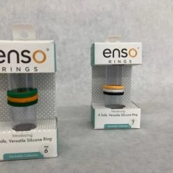 Something Blue JEWELRY Enso Triple Band Silicone Ring