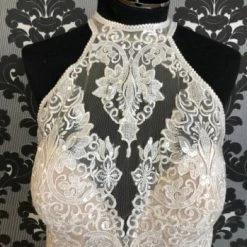 Something Blue Allure Bridal C525 Women Wedding Dress Embroidered Lace Size 12 WEDDING DRESSES