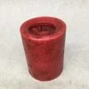 Something Blue Wedding Pillar Candle Wax Red Size 4" CANDLES