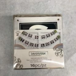 Something Blue David Tutera Banner Black & White Size 16pc SIGNS