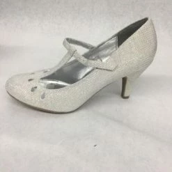 Something Blue Styluxe Shoe Glitter White Size 7 SHOES