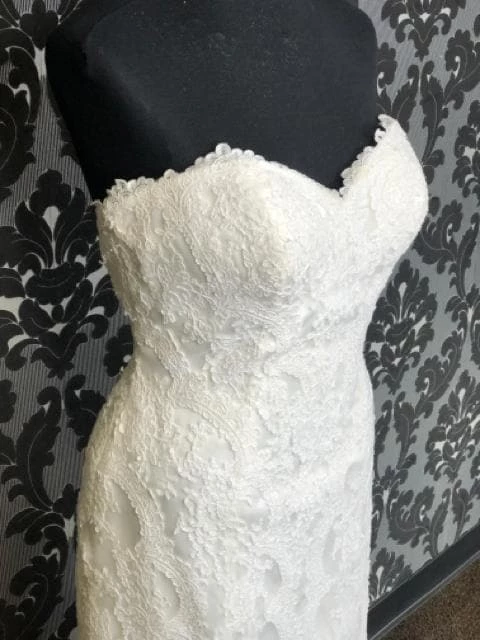 Something Blue WEDDING DRESSES Stella York SABLE 5840 Women's Wedding Dress Lace Ivory Size 14 5 Something Blue WEDDING DRESSES Stella York SABLE 5840 Women's Wedding Dress Lace Ivory Size 14