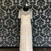 Something Blue BHLDN Formal Size 14 Beaded Almond/ivory FORMAL/MOTHER'S DRESSES