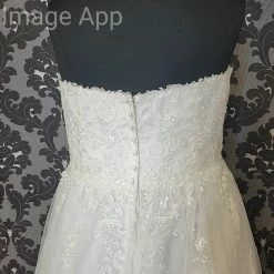 Something Blue Stella York 6690CRZP Wedding Dress Sequin/Lace Ivory AS IS PINHOLES WEDDING DRESSES