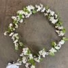 Something Blue Garland Floral Ivory/Green/Brown Size 6ft GARLAND DECOR