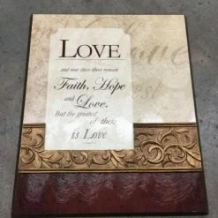 Something Blue Wedding Sign Wood Beige Size 14.5"x17.5" SIGNS