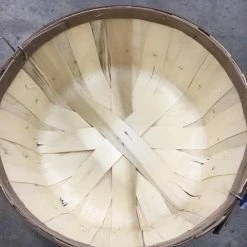 Something Blue Wedding DECOR Basket Wood Light Brown 7