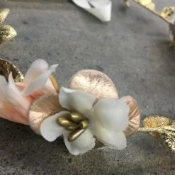 Something Blue Wedding Icing Hair Piece Floral Blush/Gold/Rose Gold/Ivory HAIR ACCESSORIES