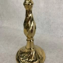 Something Blue DECOR Taper Candle Holder Size 13" Metal Gold CANDLES