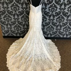 Something Blue Disney D265 "Pocahontas" Size 12 Ivory Lace Fit & Flare WEDDING DRESSES 8 Something Blue Disney D265