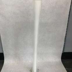 Something Blue DECOR Vase Glass White Size 24" Eiffel Tower Vase VASES