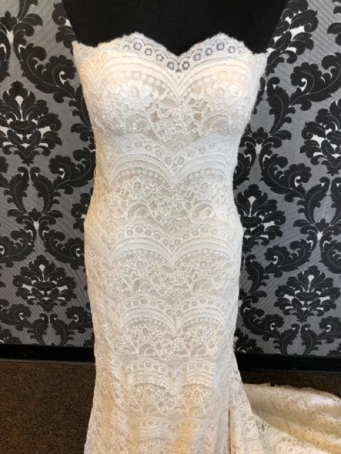 Something Blue House Of Wu HOLLY 19054 Women's Wedding Dress Lace Ivory Size 14 WEDDING DRESSES 4 Something Blue House Of Wu HOLLY 19054 Women's Wedding Dress Lace Ivory Size 14 WEDDING DRESSES