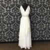 12 Ivory Ursula Chiffon Sheath WEDDING DRESSES