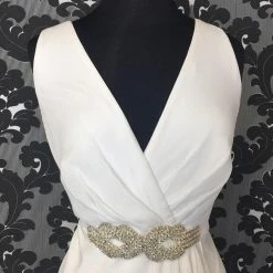 12 Ivory Ursula Chiffon Sheath WEDDING DRESSES