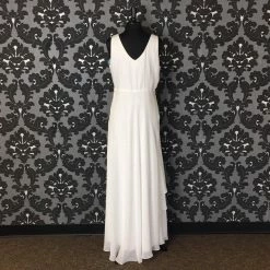 12 Ivory Ursula Chiffon Sheath WEDDING DRESSES