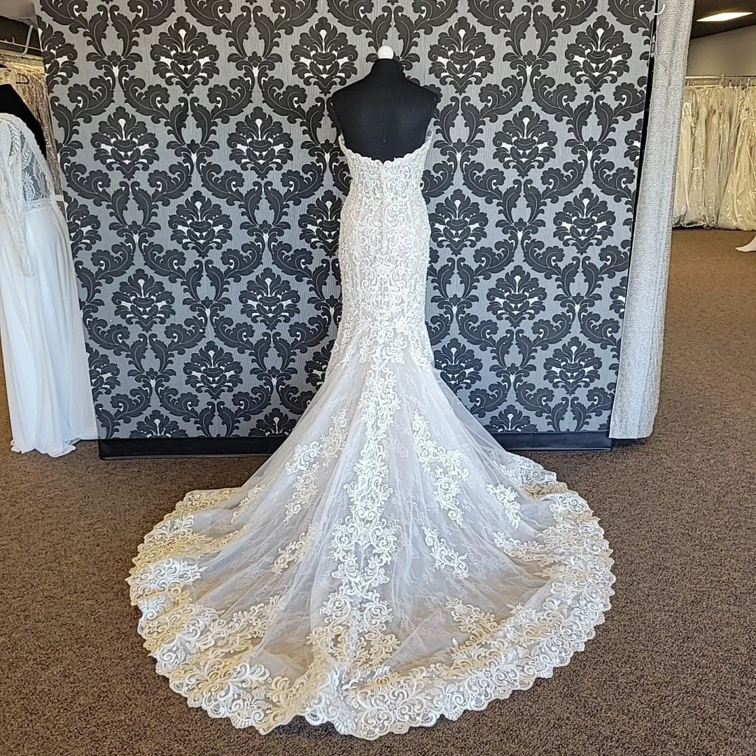 Something Blue Allure Bridal C526 Women Wedding Dress Lace/Beading Ivory/Nude WEDDING DRESSES 7 Something Blue Allure Bridal C526 Women Wedding Dress Lace/Beading Ivory/Nude WEDDING DRESSES