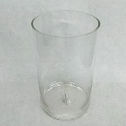 Something Blue Cylinder Vase Size 9.75"x5.75" Glass Clear RENTAL NEW ARRIVALS