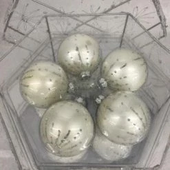 Something Blue Wedding The Great Indoors Centerpiece Mesh/Beaded Silver/ivory CENTERPIECES DECOR