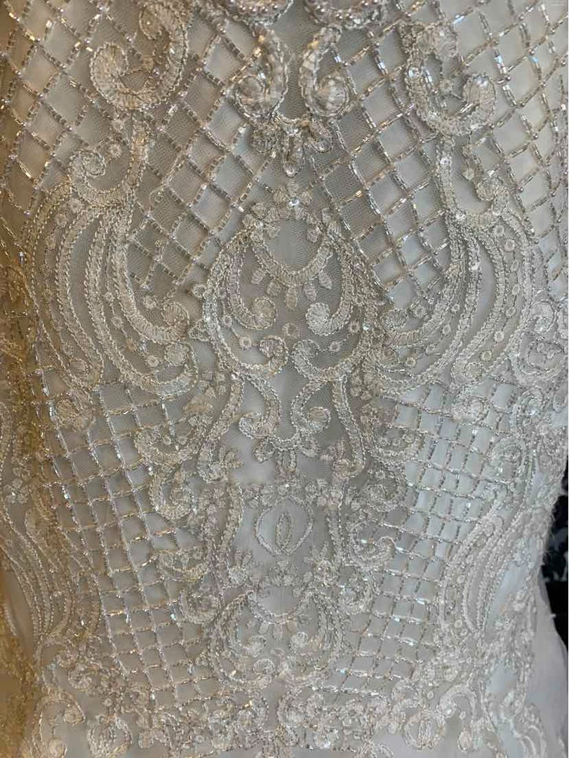 Something Blue Essense Of Australia D2434 Wedding Dress Beaded Ivory AS IS HOLES IN TULLE WEDDING DRESSES 5 Something Blue Essense Of Australia D2434 Wedding Dress Beaded Ivory AS IS HOLES IN TULLE WEDDING DRESSES