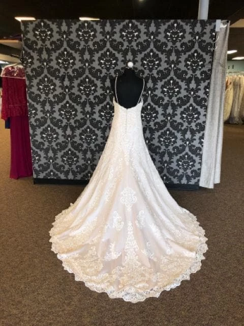 Something Blue Allure 9605 Women Wedding Dress Embroidered Tulle Ivory/Blush WEDDING DRESSES 5 Something Blue Allure 9605 Women Wedding Dress Embroidered Tulle Ivory/Blush WEDDING DRESSES