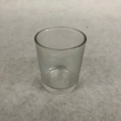 Something Blue DECOR Votive Holder Glass Clear Size 6ct CANDLES