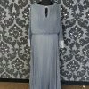 Something Blue FORMAL/MOTHER'S DRESSES LAN TING Size 20 Gray Chiffon Formal