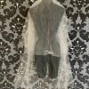 Something Blue VEILS Finger Tip Ivory Shimmer Tulle Veil