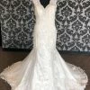 Something Blue WEDDING DRESSES Maggie Sottero Elison Women's Wedding Dress Size 10 Lace Ivory Size