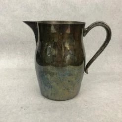 Something Blue Pitcher Silver Tarnished Silver Size Various CONTAINER