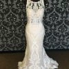 Something Blue Jennifer Hayden 9PS821 Wedding Dress Lace Ivory/Blush Size 12 WEDDING DRESSES