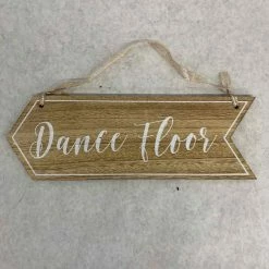 Something Blue Sign Wood Ivory/Tan Size 10.5"x3.5" SIGNS DECOR