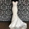 Something Blue WEDDING DRESSES Allure Bridal 9666 Size 6 Ivory Sequin And Lace Sweetheart Mermaid