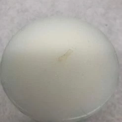 Something Blue Hobby Lobby Pillar Candle Wax Ivory/Blue/Gold Size 5.75" CANDLES